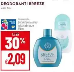 Pan Deodoranti BREEZE offerta