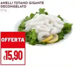 Pan Anelli totano gigante decongelato offerta