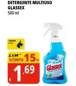 Tigros Detergente multiuso GLASSEX offerta