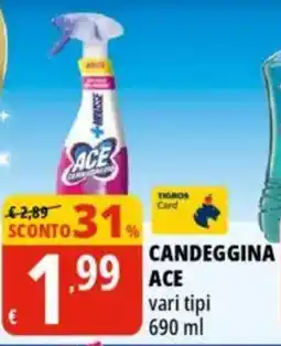 Tigros Candeggina ACE offerta