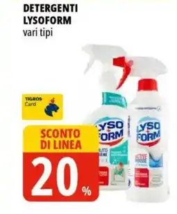 Tigros Detergenti LYSOFORM offerta