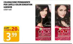 Tigros Colorazione permanente per capelli color sensation GARNIER offerta