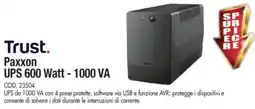 Wellcome Trust Paxxon UPS 600 Watt - 1000 VA offerta
