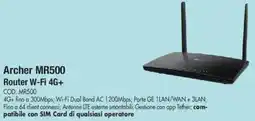 Wellcome tp-link Archer MR500 Router W-Fi 4G+ offerta