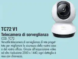 Wellcome tp-link TC72 V1 Telecamera di sorveglianza offerta