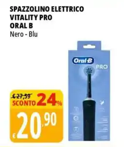 Tigros Spazzolino elettrico vitality pro ORAL B offerta
