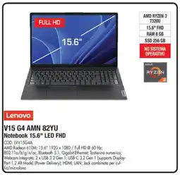 Wellcome Lenovo V15 G4 AMN 82YU Notebook 15.6" LED FHD offerta