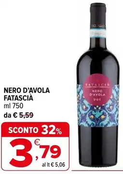 Iperal Nero d'avola fatascià offerta