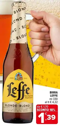 Iperal Birra LEFFE offerta