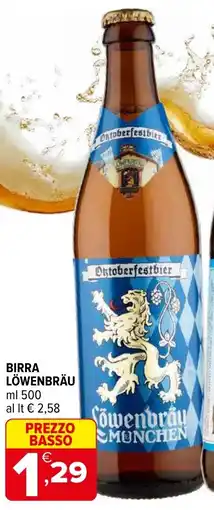 Iperal Birra löwenbräu offerta