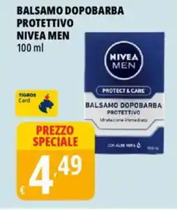 Tigros Balsamo dopobarba protettivo NIVEA MEN offerta
