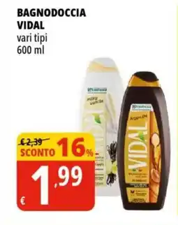 Tigros Bagnodoccia VIDAL offerta
