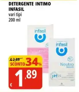 Tigros Detergente intimo INFASIL offerta