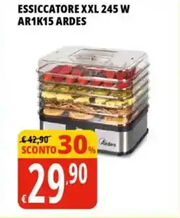 Tigros ESSICCATORE XXL 245 W AR1K15 ARDES offerta