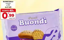 Iperal Buondì bauli offerta