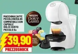 Risparmio Casa Macchina caffe piccolo neraxs compatibile con capsule dolce gusto piccolo xs offerta