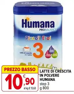 Iperal Latte di crescita in polvere humana offerta