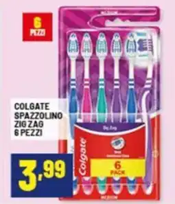 Risparmio Casa Colgate spazzolino zig zag 6 pezzi offerta