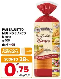 Iperal Pan bauletto MULINO BIANCO offerta