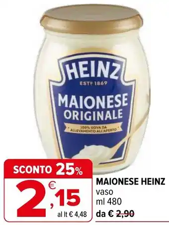 Iperal Maionese HEINZ offerta