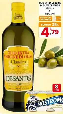 Iperal Olio extra vergine di oliva desantis offerta