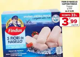 Iperal Fiori di nasello capitan FINDUS offerta
