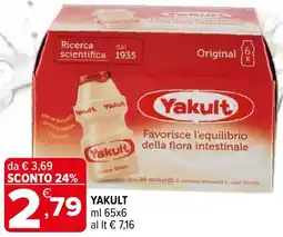 Iperal Yakult offerta