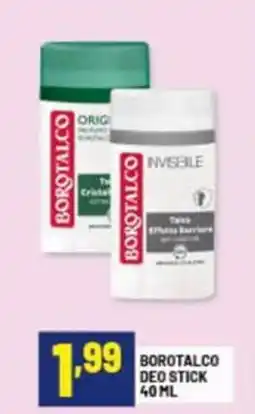 Risparmio Casa Borotalco deo stick offerta