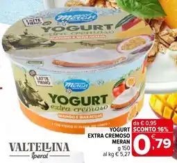 Iperal Yogurt extra cremoso MERAN offerta