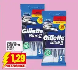 Risparmio Casa Gillette radi e getta blue ii 5 pezzi offerta
