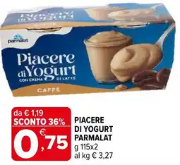 Iperal Piacere di yogurt parmalat offerta