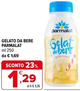 Iperal Gelato da bere parmalat offerta