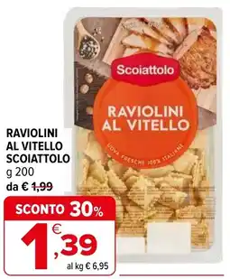 Iperal Raviolini al vitello SCOIATTOLO offerta