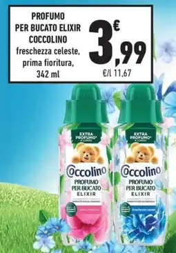 Conad Profumo per bucato elixir COCCOLINO offerta