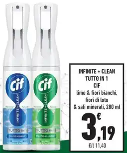 Conad Infinite + clean tutto in 1 CIF offerta
