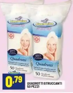 Risparmio Casa Quadrotti struccanti 60 pezzi offerta