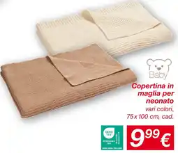 KiK Copertina in maglia per neonato offerta