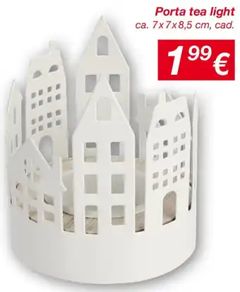 KiK Porta tea light offerta