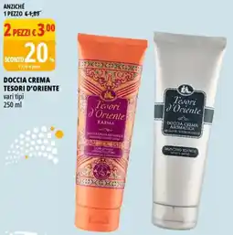 Tigros Doccia crema TESORI D'ORIENTE offerta