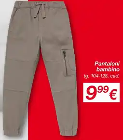 KiK Pantaloni bambino offerta