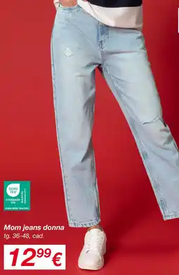 KiK Mom jeans donna offerta