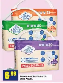 Risparmio Casa Pannolini morby tripacco varie misure offerta