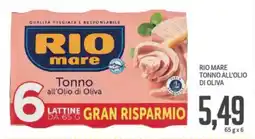 Supermercati Piccolo Rio mare tonno all'olio di oliva offerta
