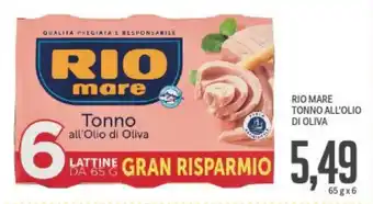 Supermercati Piccolo Rio mare tonno all'olio di oliva offerta