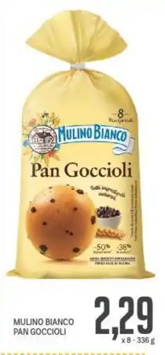 Supermercati Piccolo Mulino bianco pan goccioli offerta