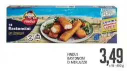 Supermercati Piccolo Findus bastoncini di merluzzo offerta