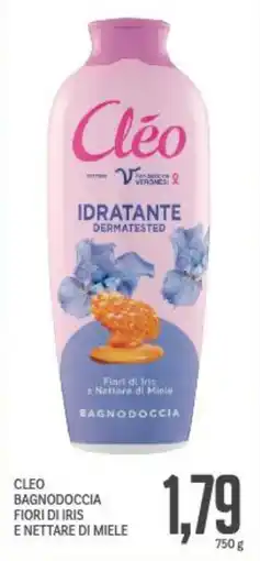 Supermercati Piccolo Cleo bagnodoccia fiori di iris e nettare di miele offerta