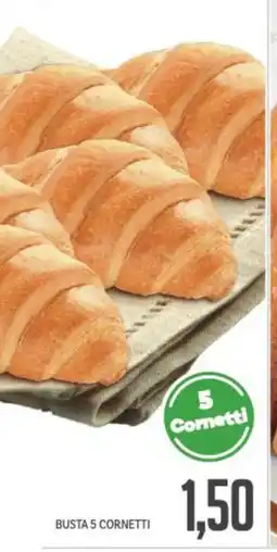 Supermercati Piccolo Busta 5 cornetti offerta
