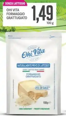 Supermercati Piccolo Ohi vita formaggio grattugiato offerta