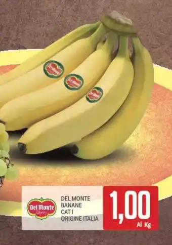 Supermercati Piccolo Del monte banane offerta